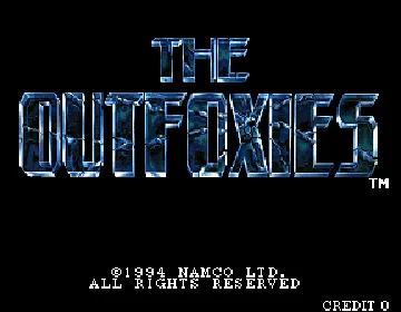 Outfoxies (Japan) screen shot title